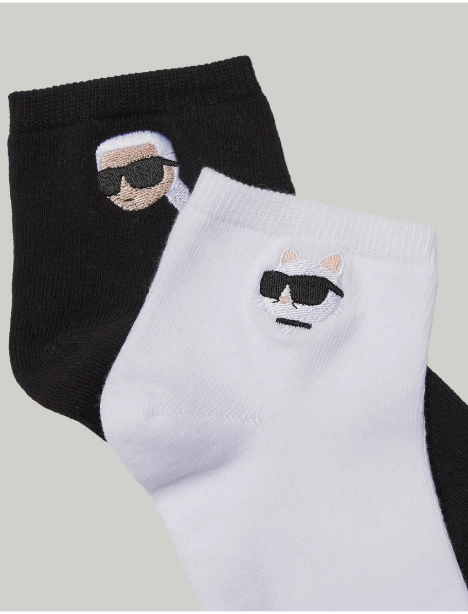CALCETiN KARL LAGERFED IKON SHORT SOCKS 3P MULTI