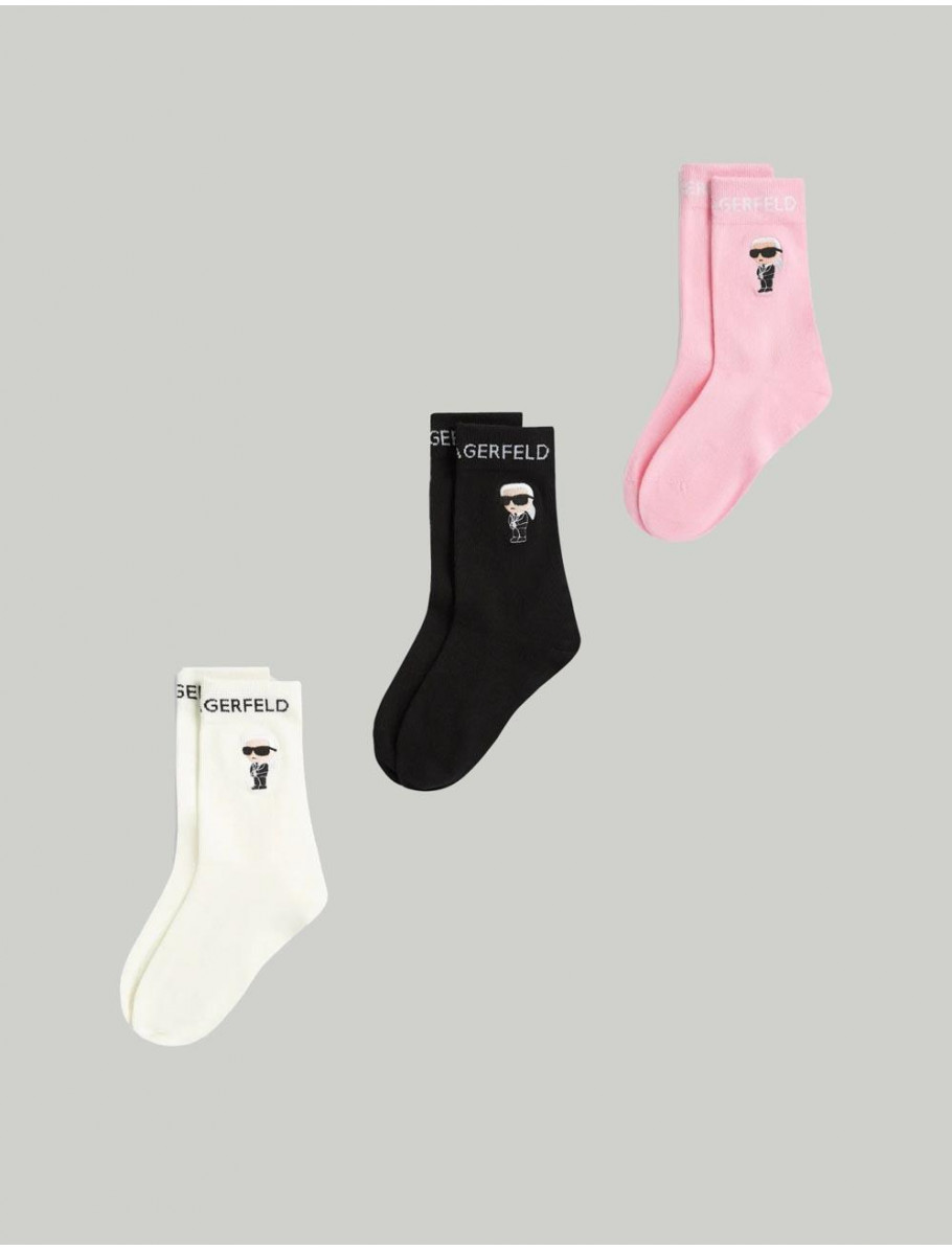 CALCETiN KARL LAGERFED K IKON SOCK 3PK MULTI