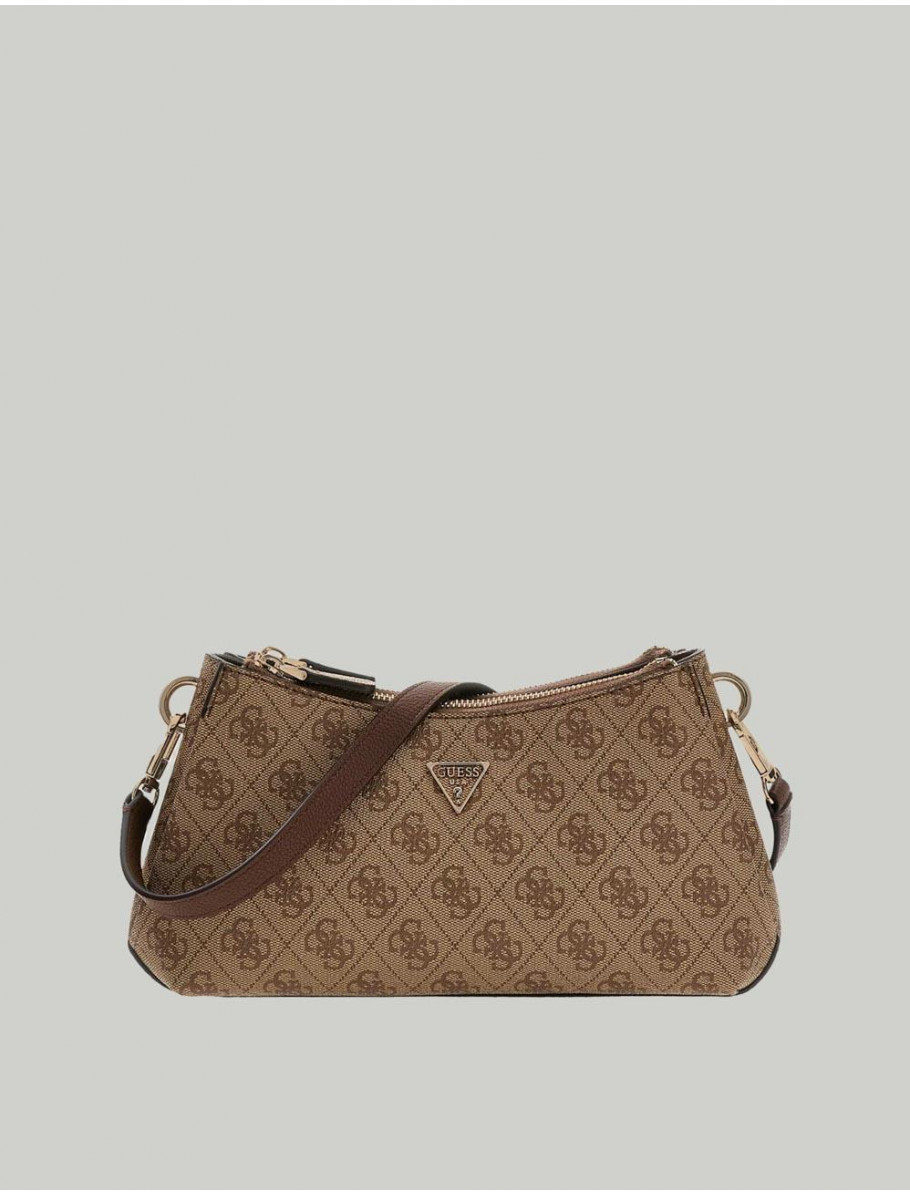 BOLSO GUESS NOELLE II 3 COMP MARRoN