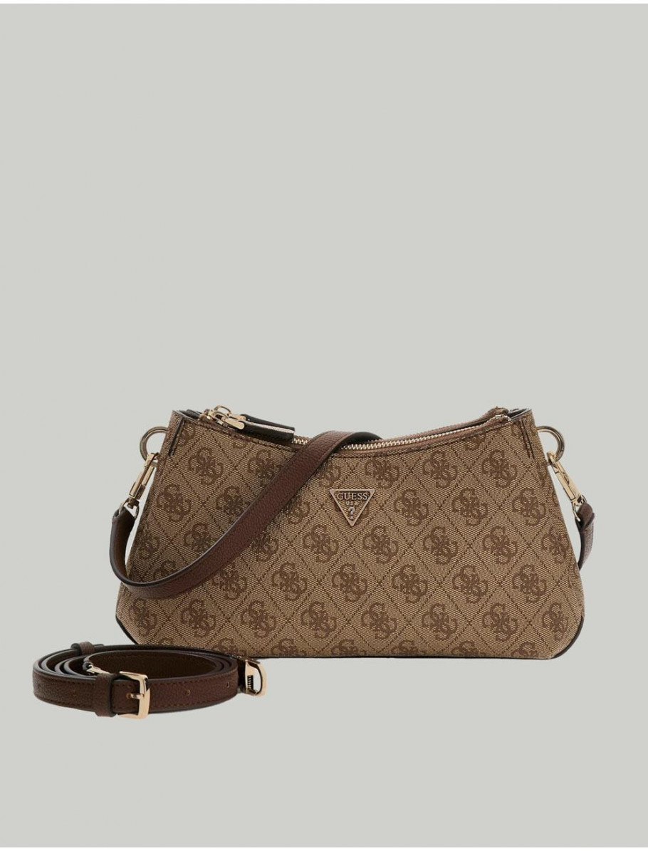 BOLSO GUESS NOELLE II 3 COMP MARRoN