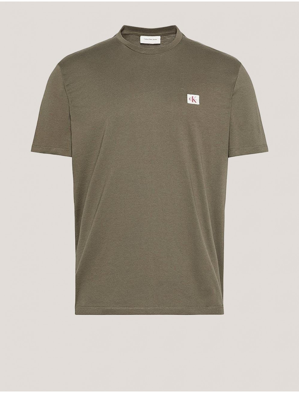 CAMISETA CALVIN KLEIN SS BADGE 30S JERSEY CLASSIC TEE VERDE