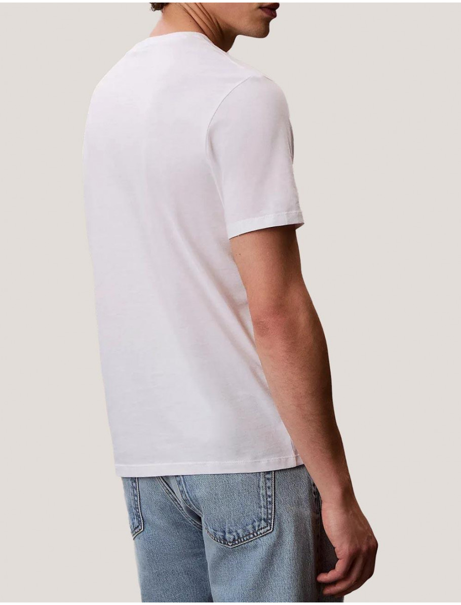 CAMISETA CALVIN KLEIN SS BADGE 30S JERSEY CLASSIC TEE GRIS