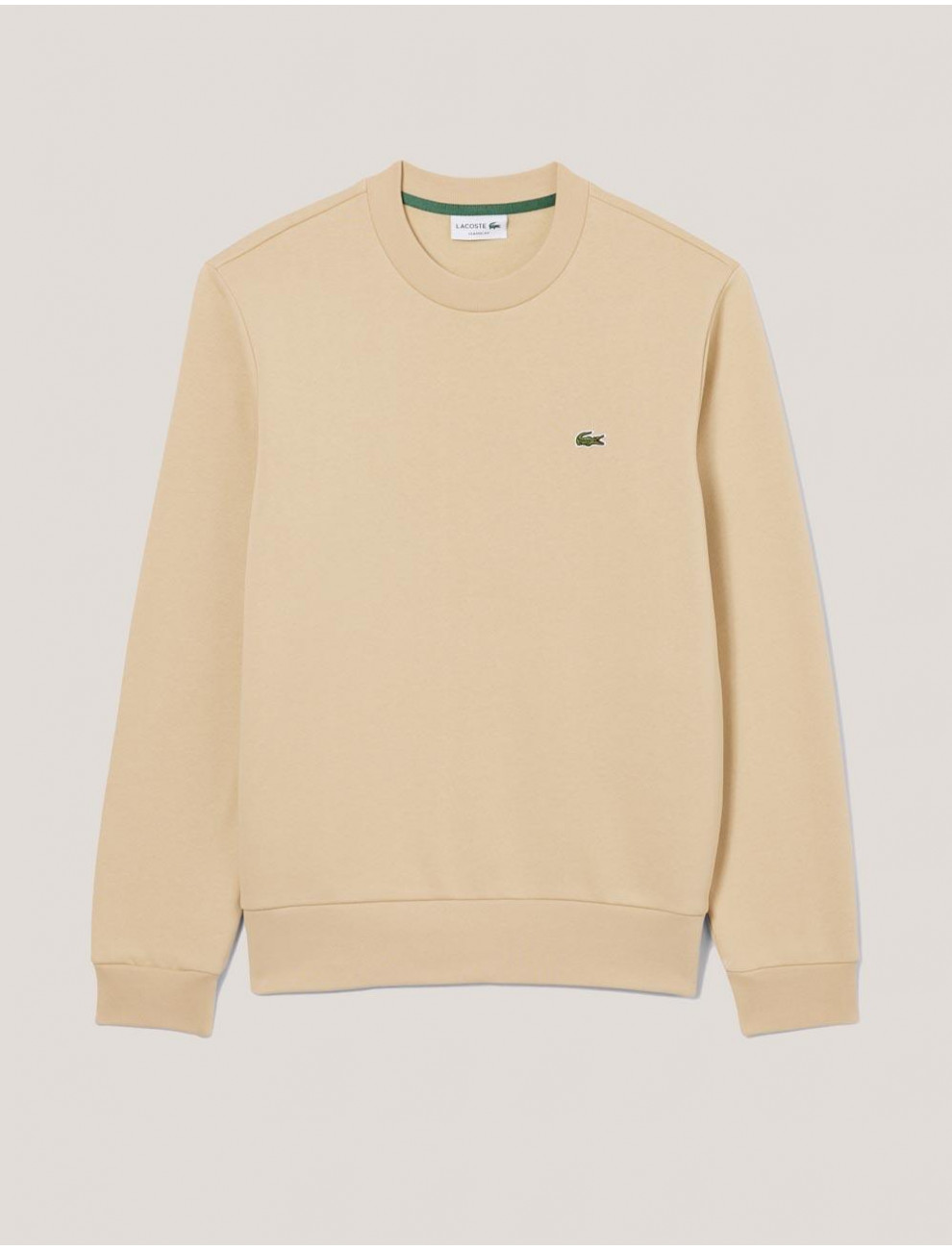 SUDADERA LACOSTE SWEATSHIRT NATURAL