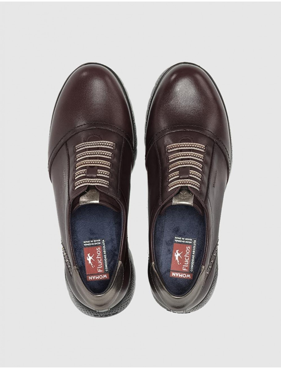 ZAPATO FLUCHOS F2096 BURDEOS
