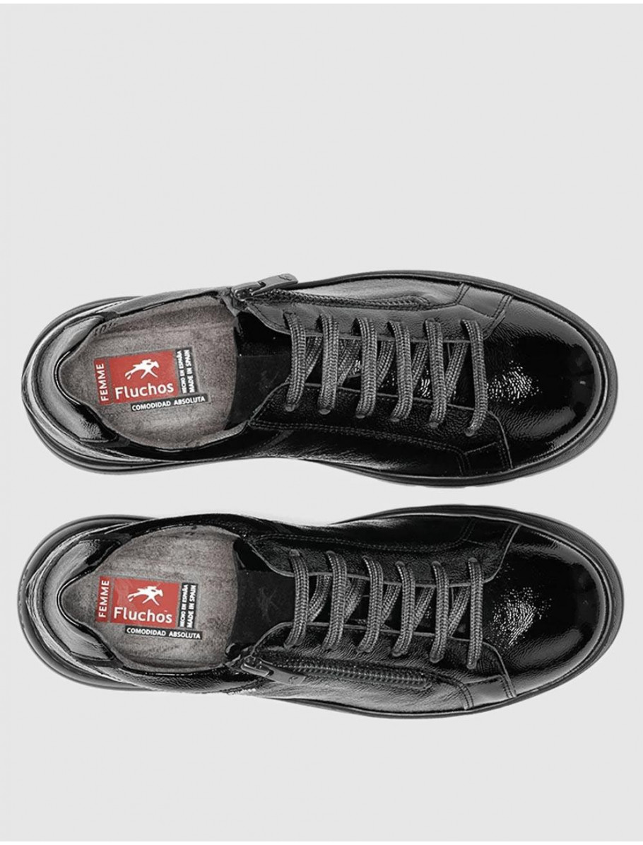 ZAPATILLA FLUCHOS F1666 NEGRO