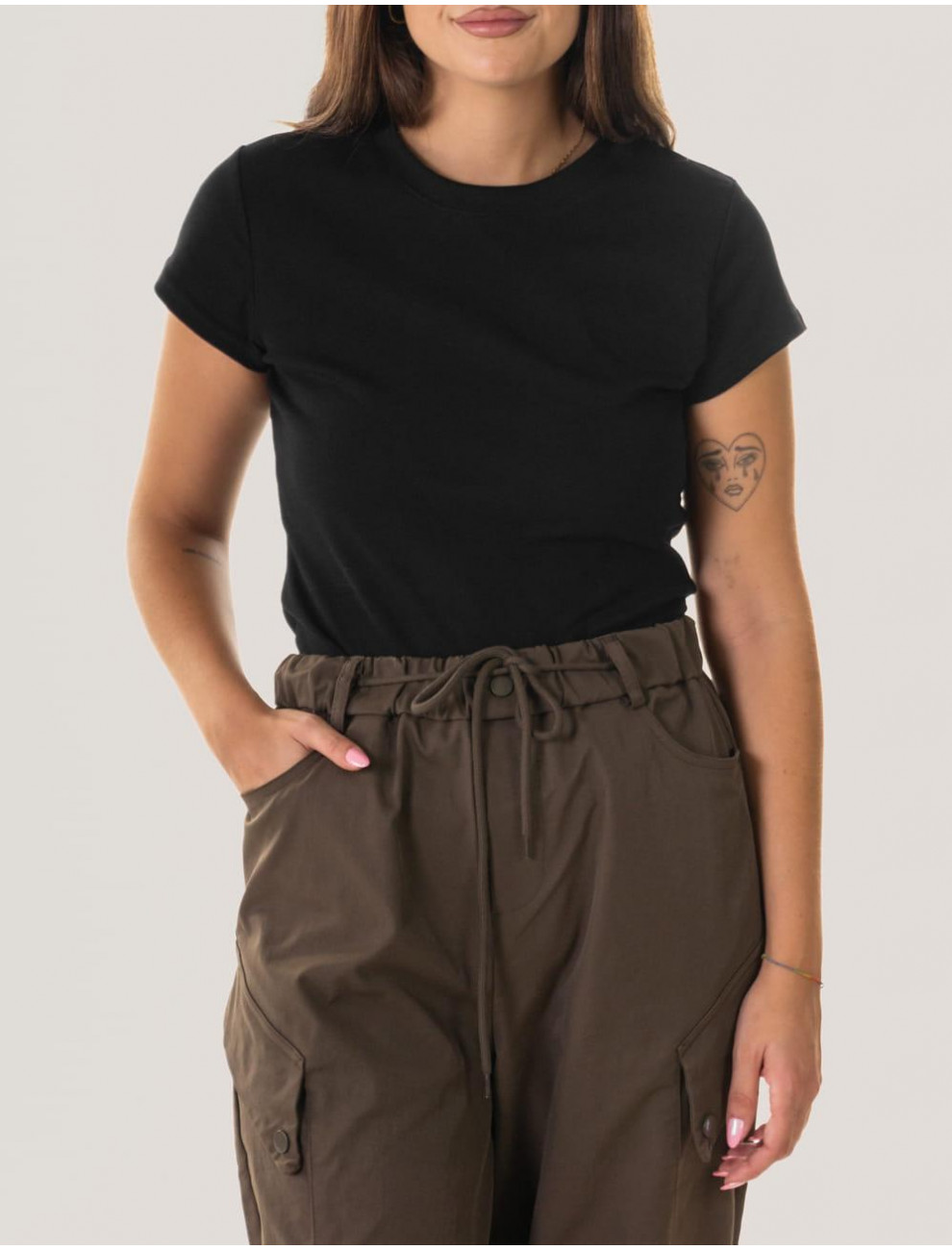 CAMISETA OBVIO BETTA NEGRO