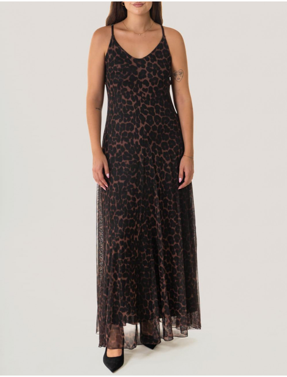 VESTIDO OBVIO LETUR NEGRO