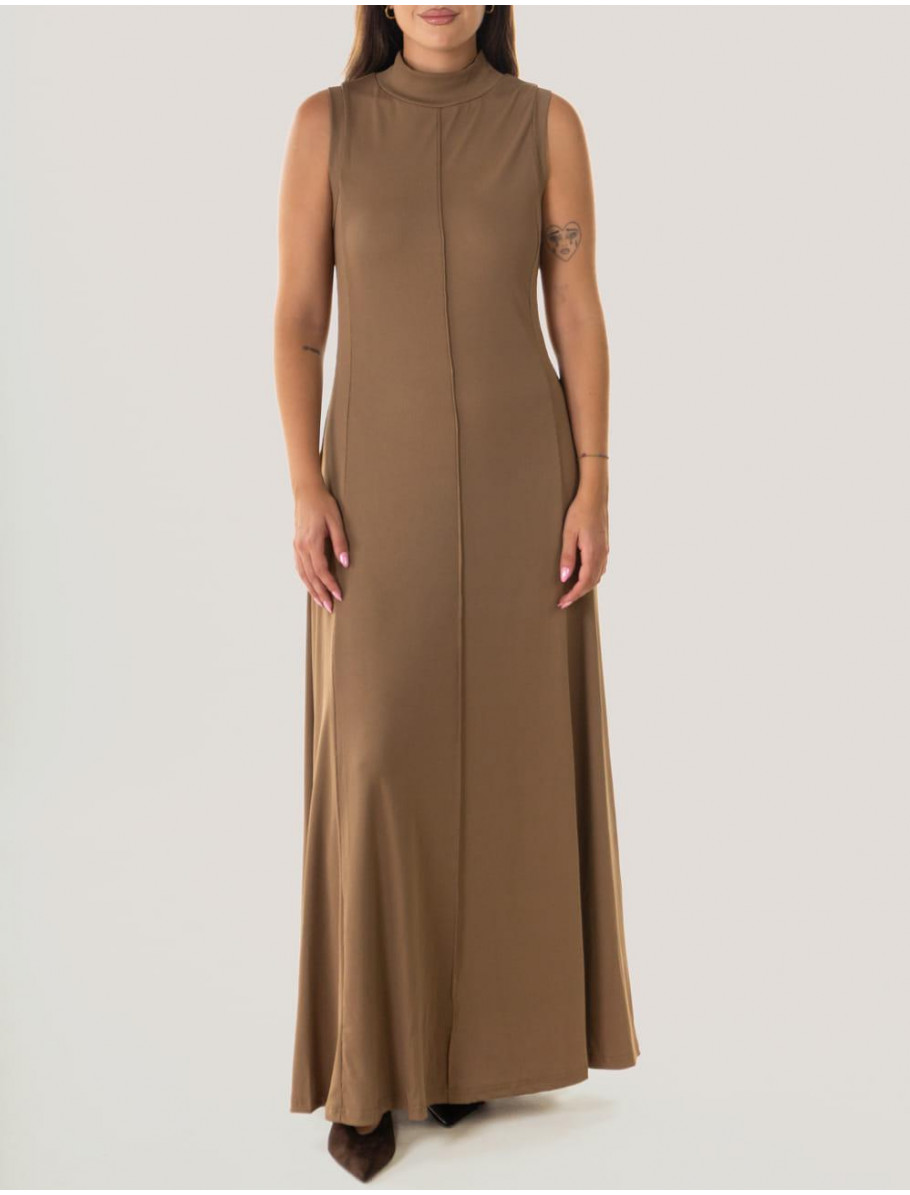 VESTIDO OBVIO OCEANO BEIG