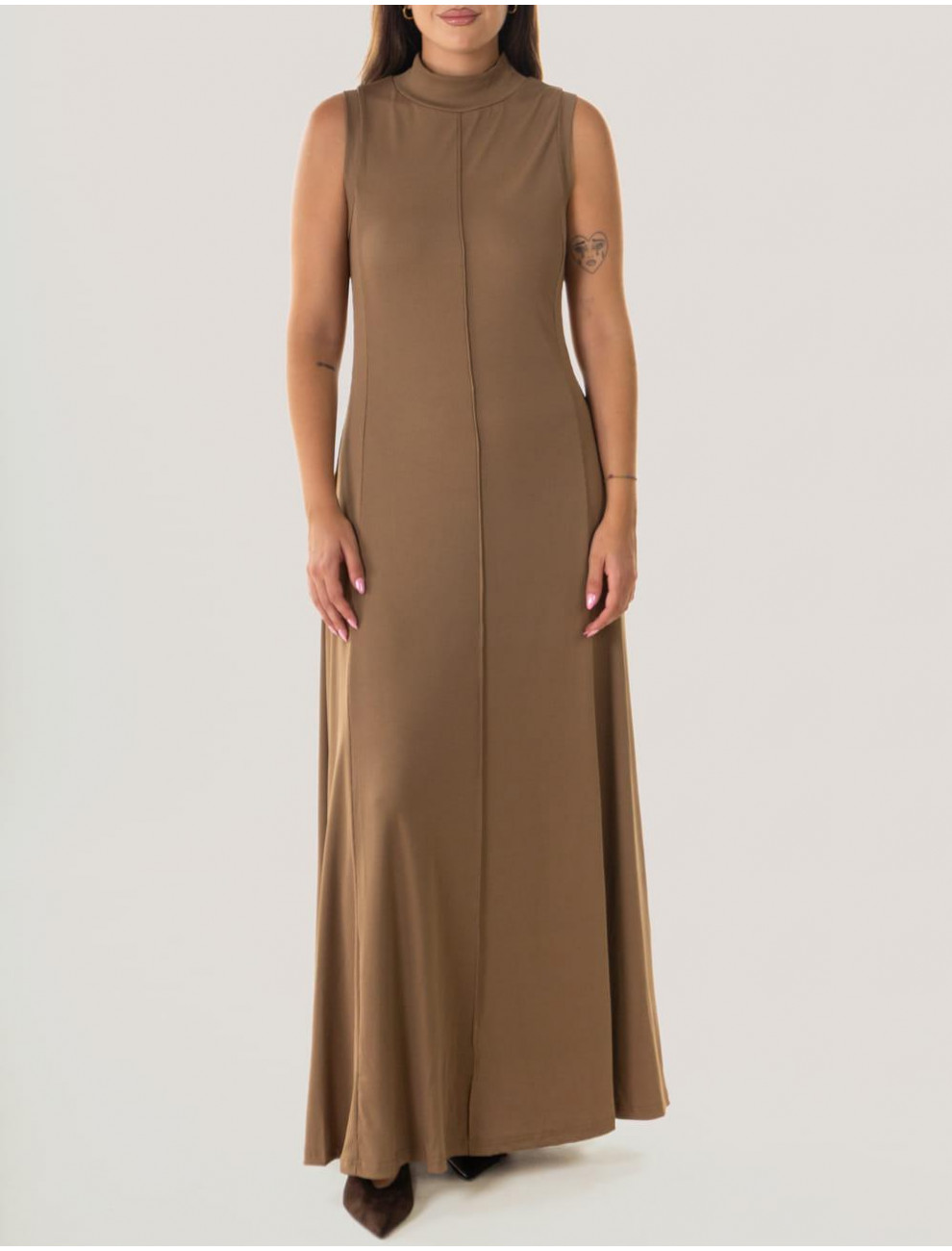 VESTIDO OBVIO OCEANO BEIG