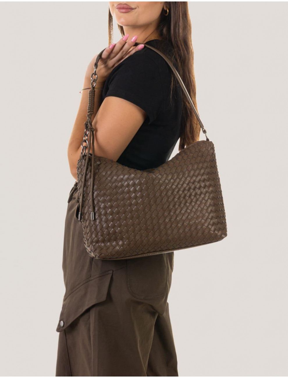 BOLSO OBVIO COMPLEMENTOS PINAR TAUPE