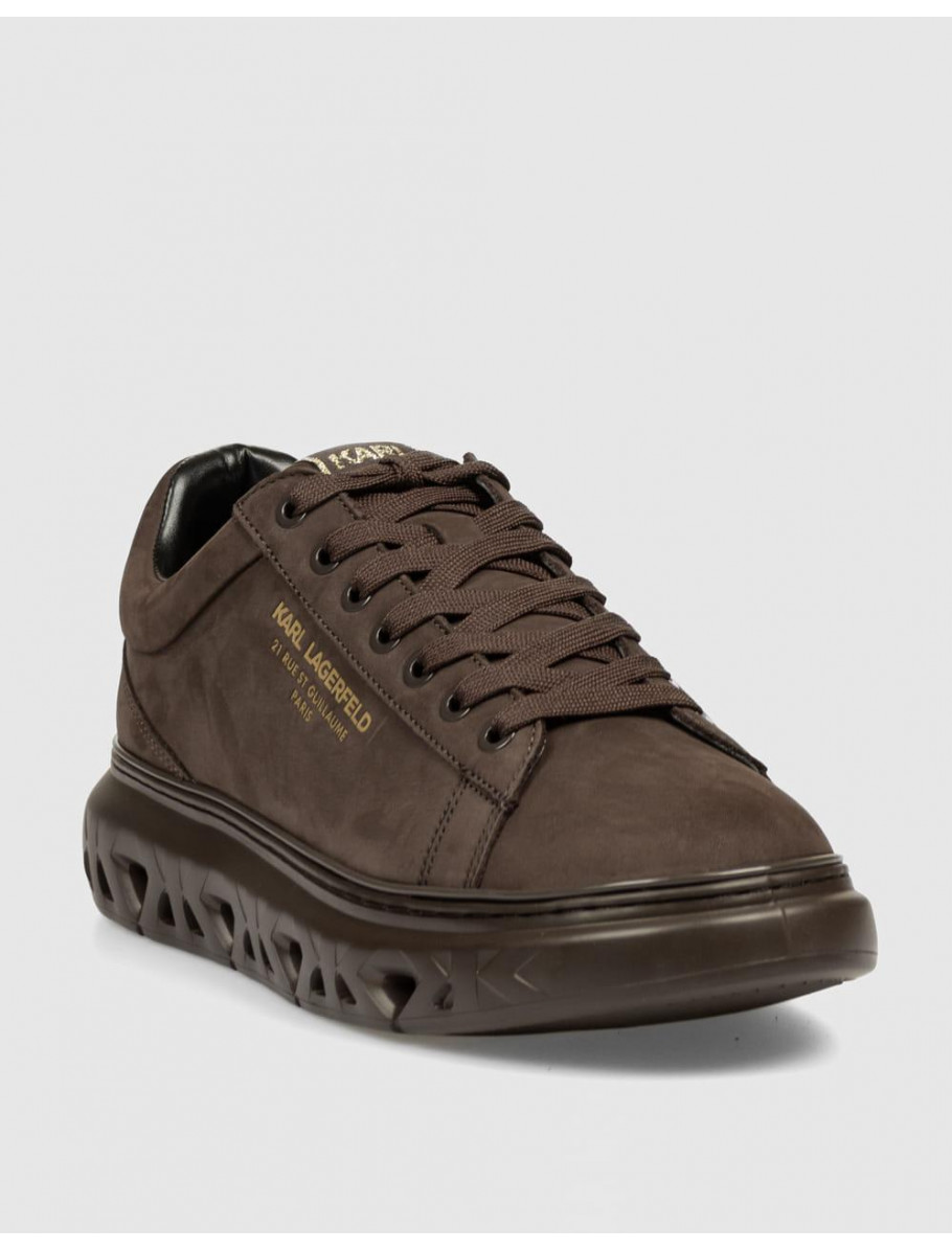 ZAPATILLA KARL LAGERFED KAPRI KITE RSG LO LACE MARRoN