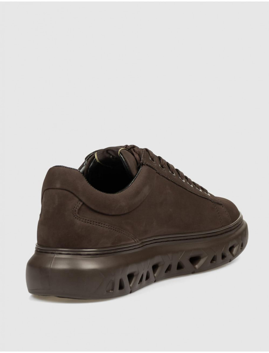 ZAPATILLA KARL LAGERFED KAPRI KITE RSG LO LACE MARRoN