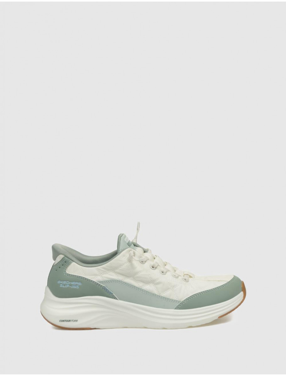 ZAPATILLA SKECHERS CONTOUR FOAM COZY BLANCO