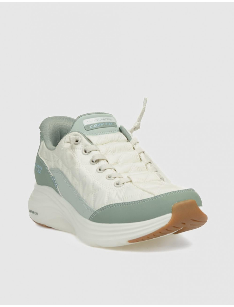 ZAPATILLA SKECHERS CONTOUR FOAM COZY BLANCO