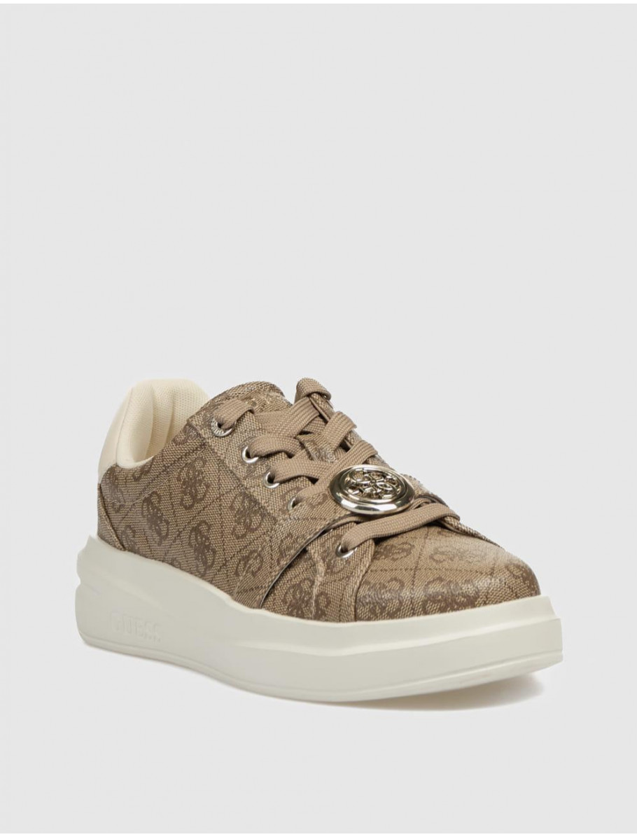 ZAPATILLA GUESS ERIZO2 MARRoN