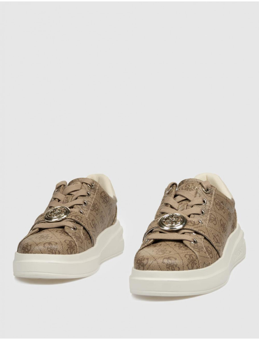ZAPATILLA GUESS ERIZO2 MARRoN
