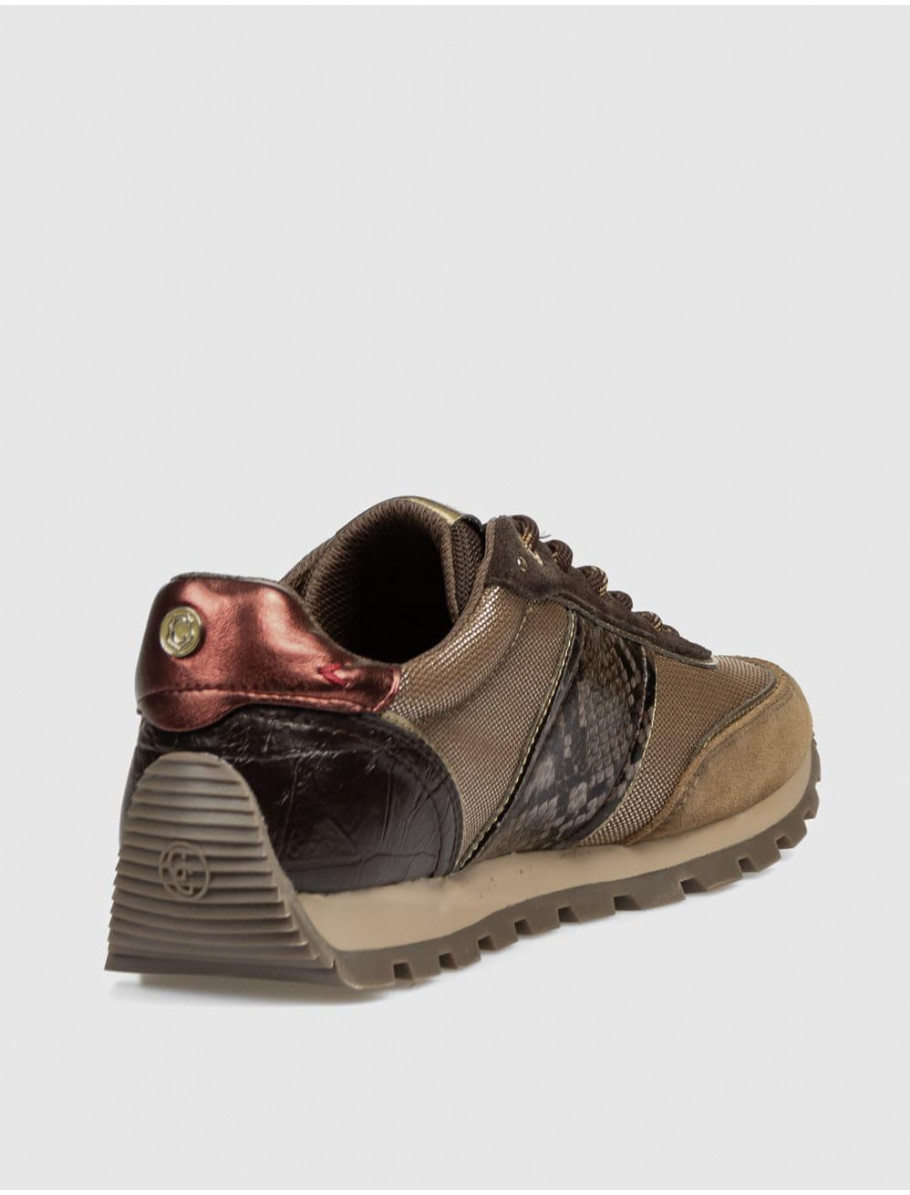 ZAPATILLA CARMELA 164237 MARRoN
