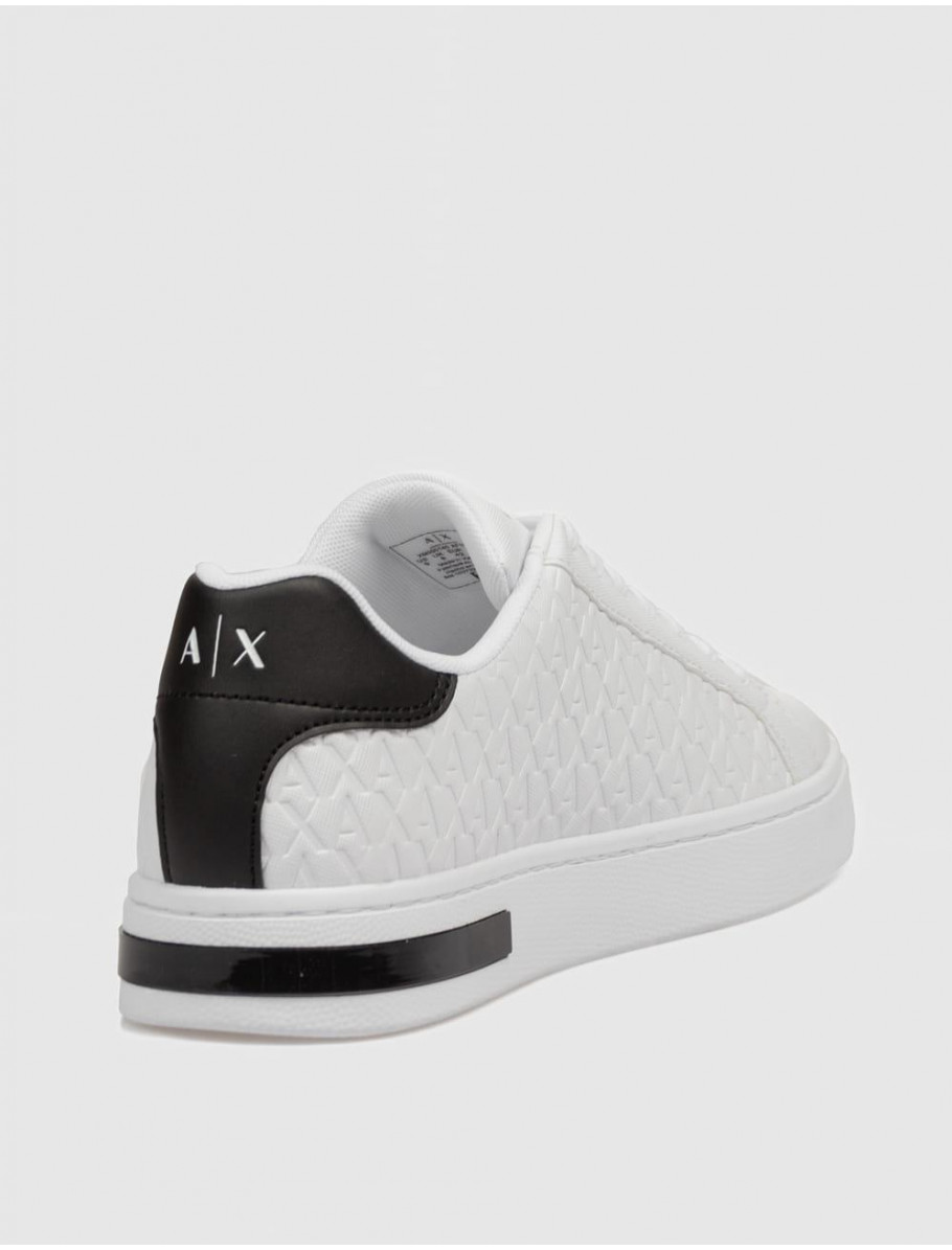 ZAPATILLA ARMANI EXCHANGE XM000140 BLANCO