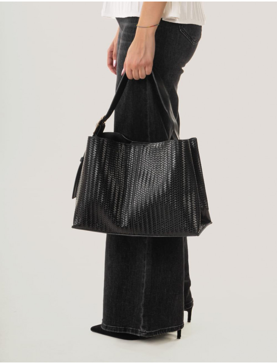 BOLSO OBVIO COMPLEMENTOS JIMENA NEGRO
