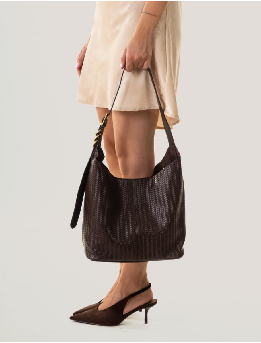 BOLSO OBVIO COMPLEMENTOS RODA CUERO