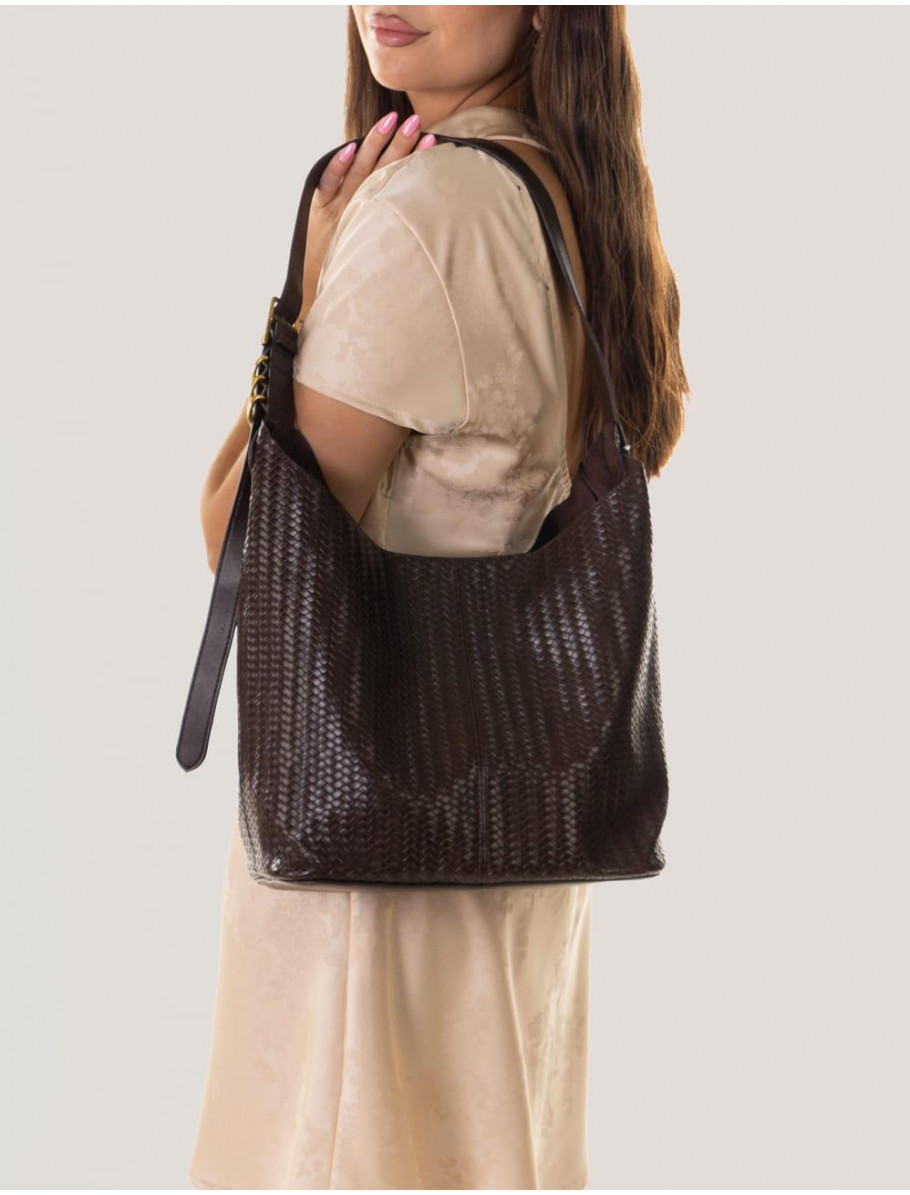 BOLSO OBVIO COMPLEMENTOS RODA CUERO