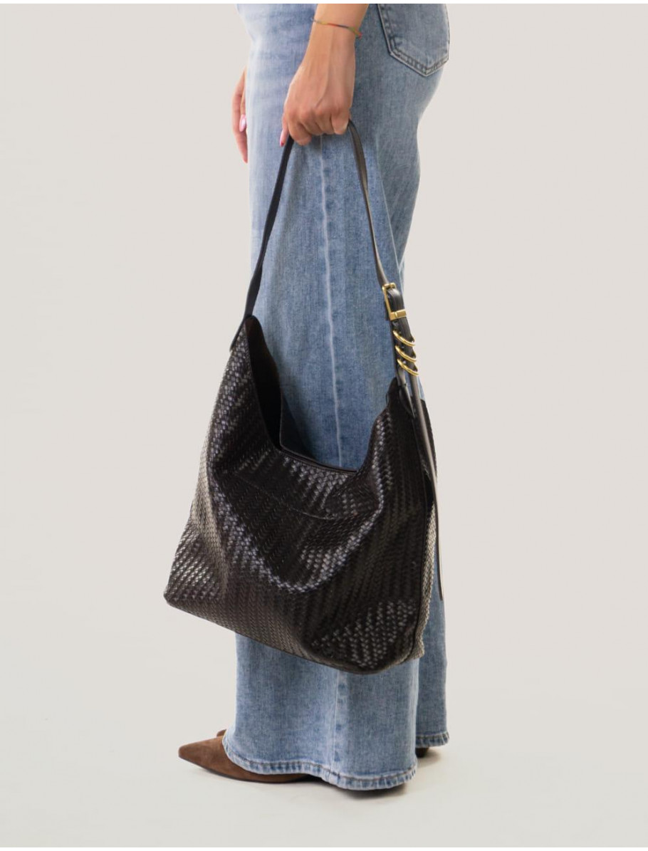 BOLSO OBVIO COMPLEMENTOS RODA MARRoN OSCURO