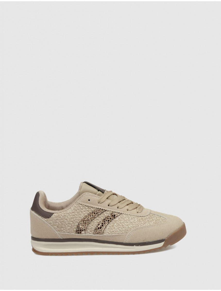 ZAPATILLA KAMOME TRENDS ANKE TAUPE