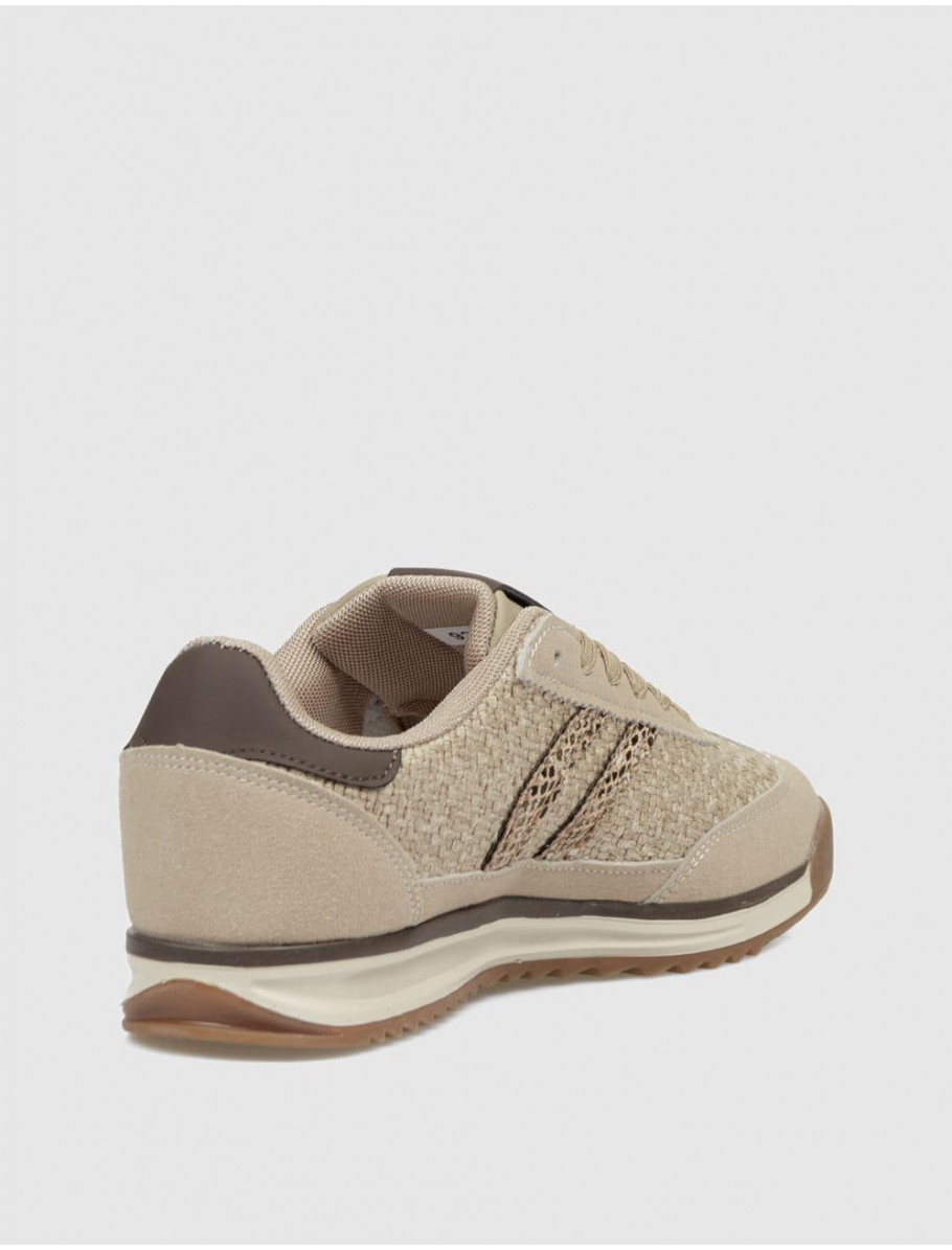ZAPATILLA KAMOME TRENDS ANKE TAUPE
