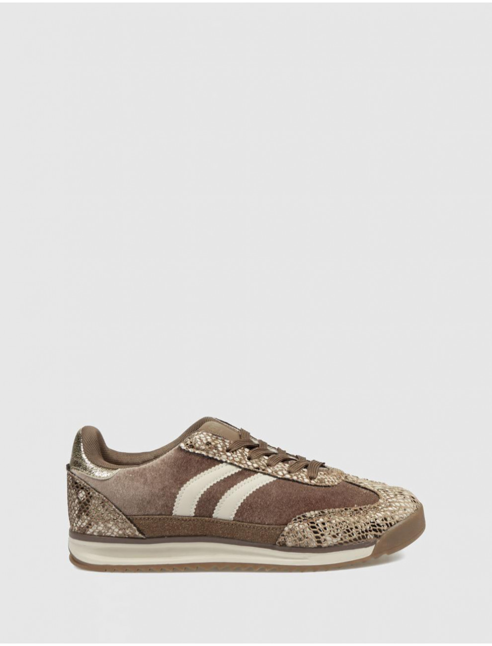 ZAPATILLA KAMOME TRENDS ANKE SERPIENTE