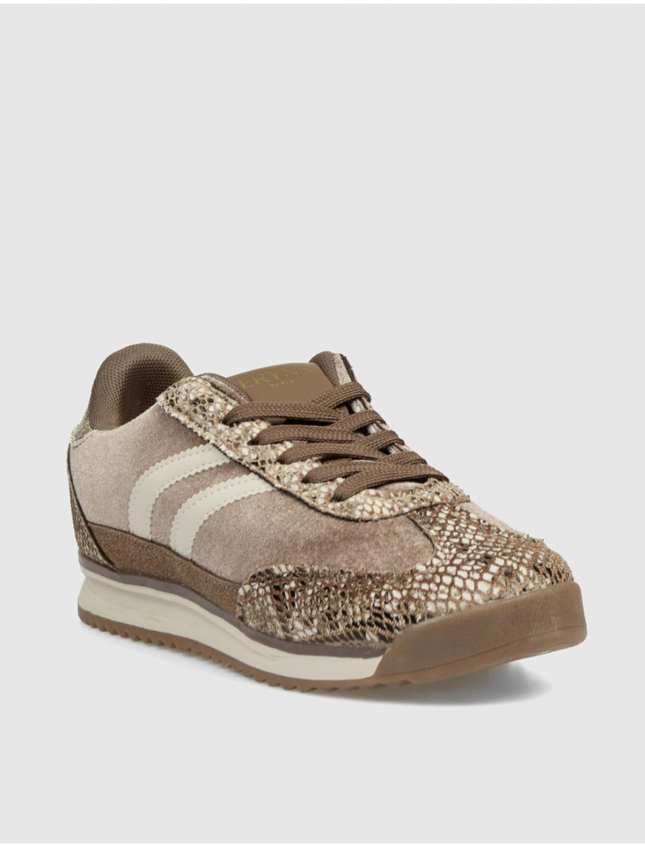 ZAPATILLA KAMOME TRENDS ANKE SERPIENTE