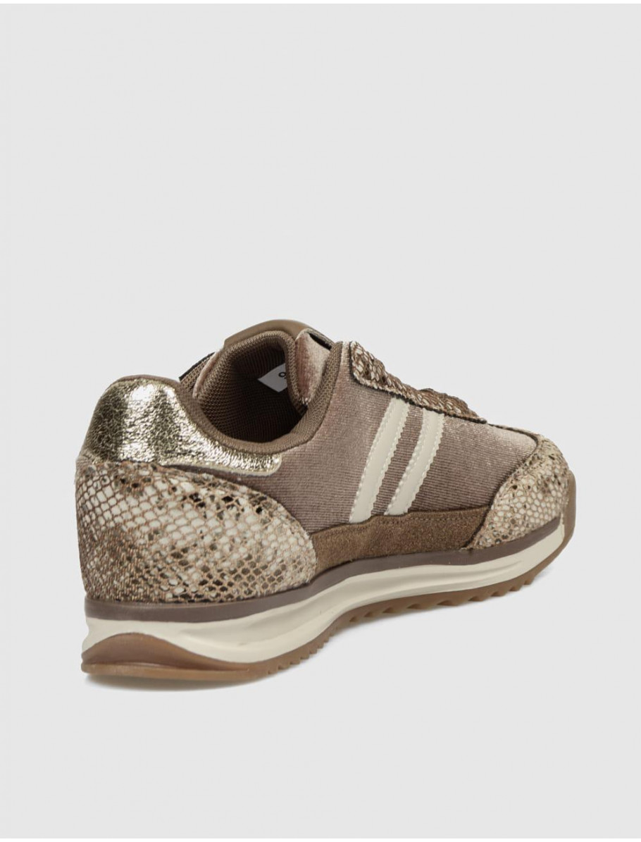 ZAPATILLA KAMOME TRENDS ANKE SERPIENTE