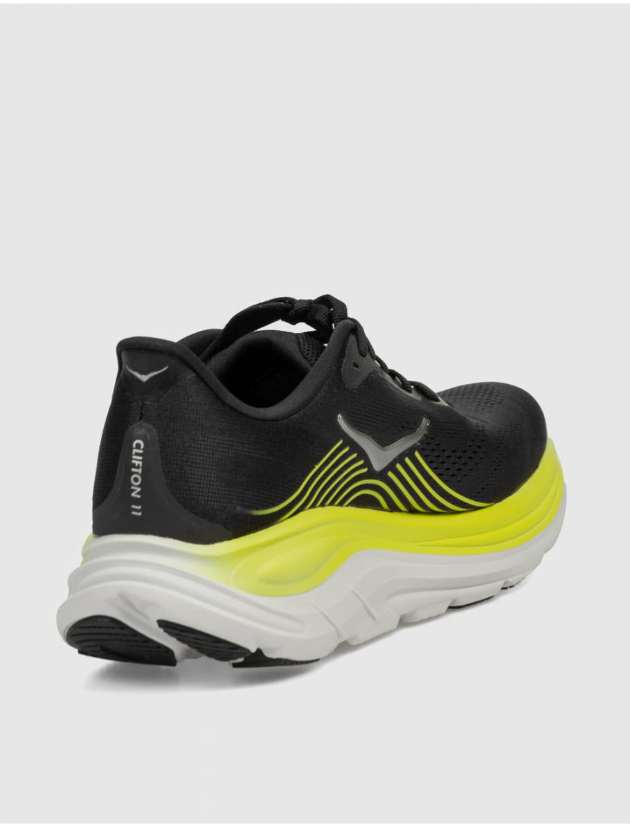 ZAPATILLA HOKA CLIFTON11 NEGRO