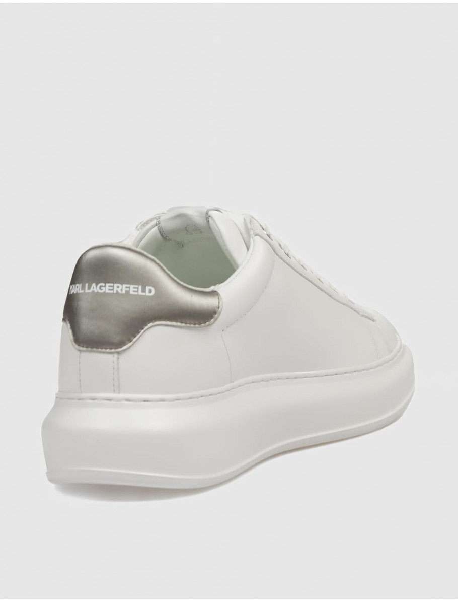 ZAPATILLA KARL LAGERFED KAPRI MENS NFT METAL TAB BLANCO