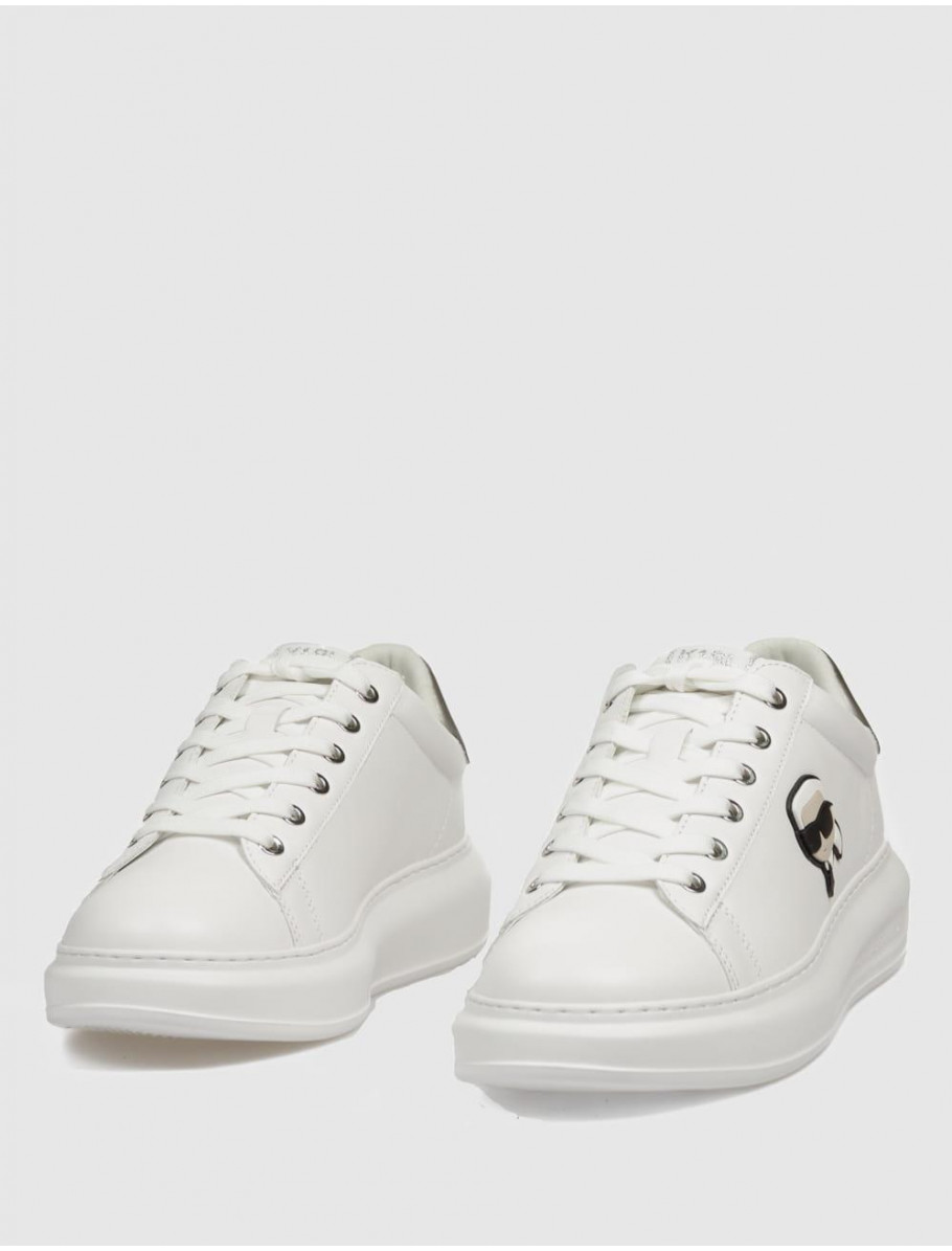 ZAPATILLA KARL LAGERFED KAPRI MENS NFT METAL TAB BLANCO