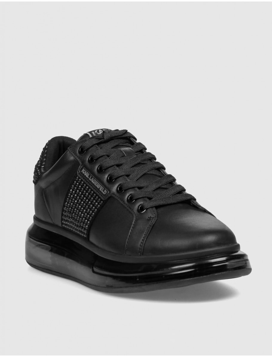 ZAPATILLA KARL LAGERFED KAPRI KUSHION RHINESTONE BAND LO LACE NEGRO