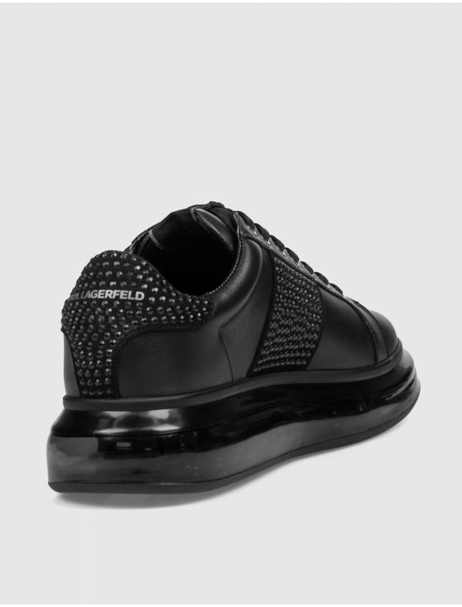 ZAPATILLA KARL LAGERFED KAPRI KUSHION RHINESTONE BAND LO LACE NEGRO