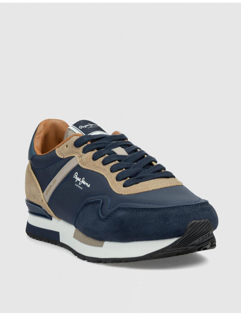 ZAPATILLA PEPE JEANS HAILON BASIC MARINO