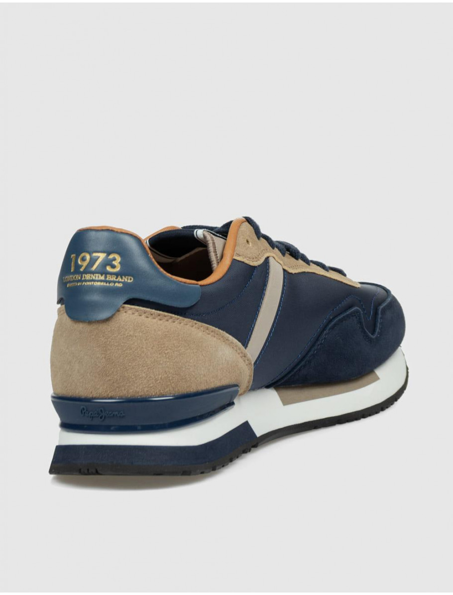 ZAPATILLA PEPE JEANS HAILON BASIC MARINO