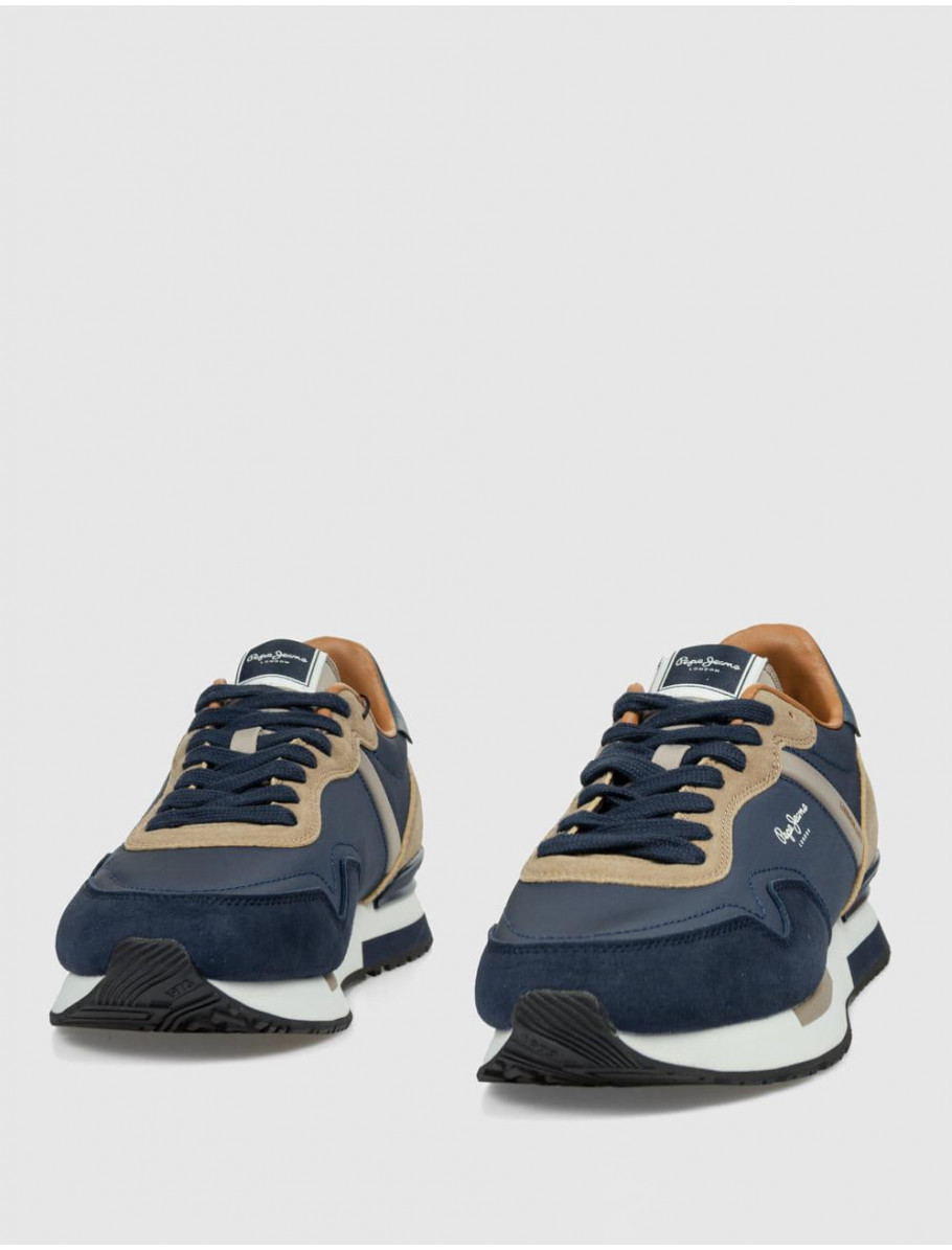 ZAPATILLA PEPE JEANS HAILON BASIC MARINO