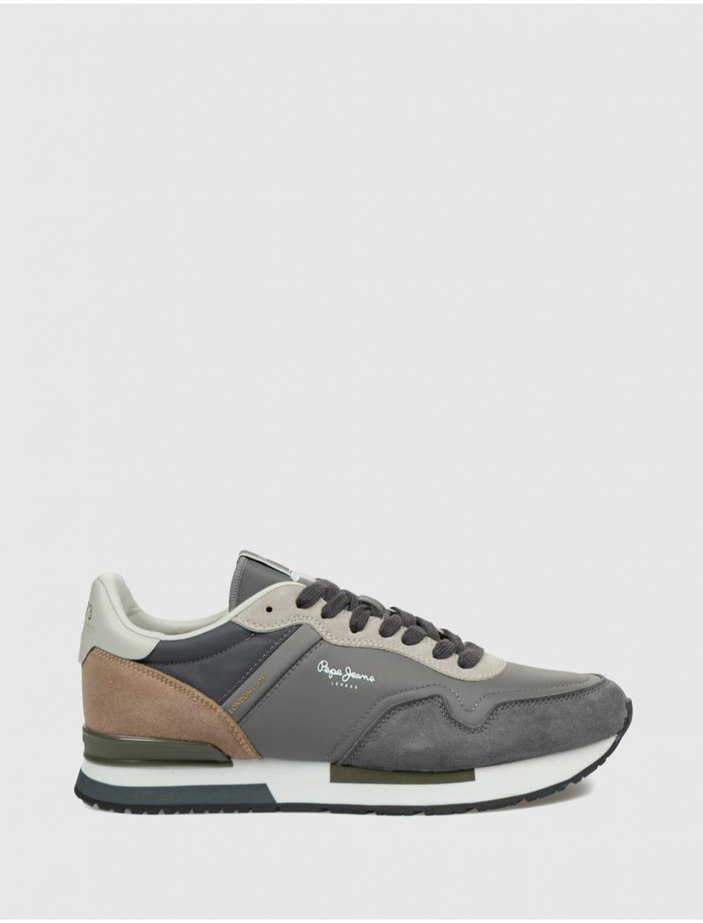 ZAPATILLA PEPE JEANS HAILON BASIC GRIS