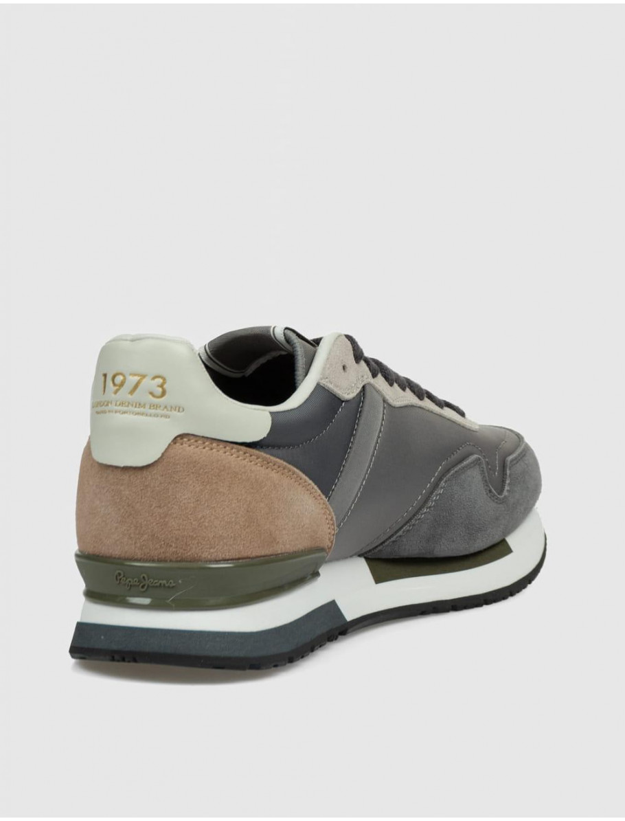 ZAPATILLA PEPE JEANS HAILON BASIC GRIS
