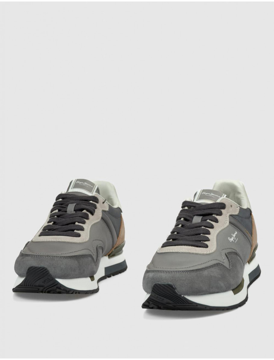 ZAPATILLA PEPE JEANS HAILON BASIC GRIS