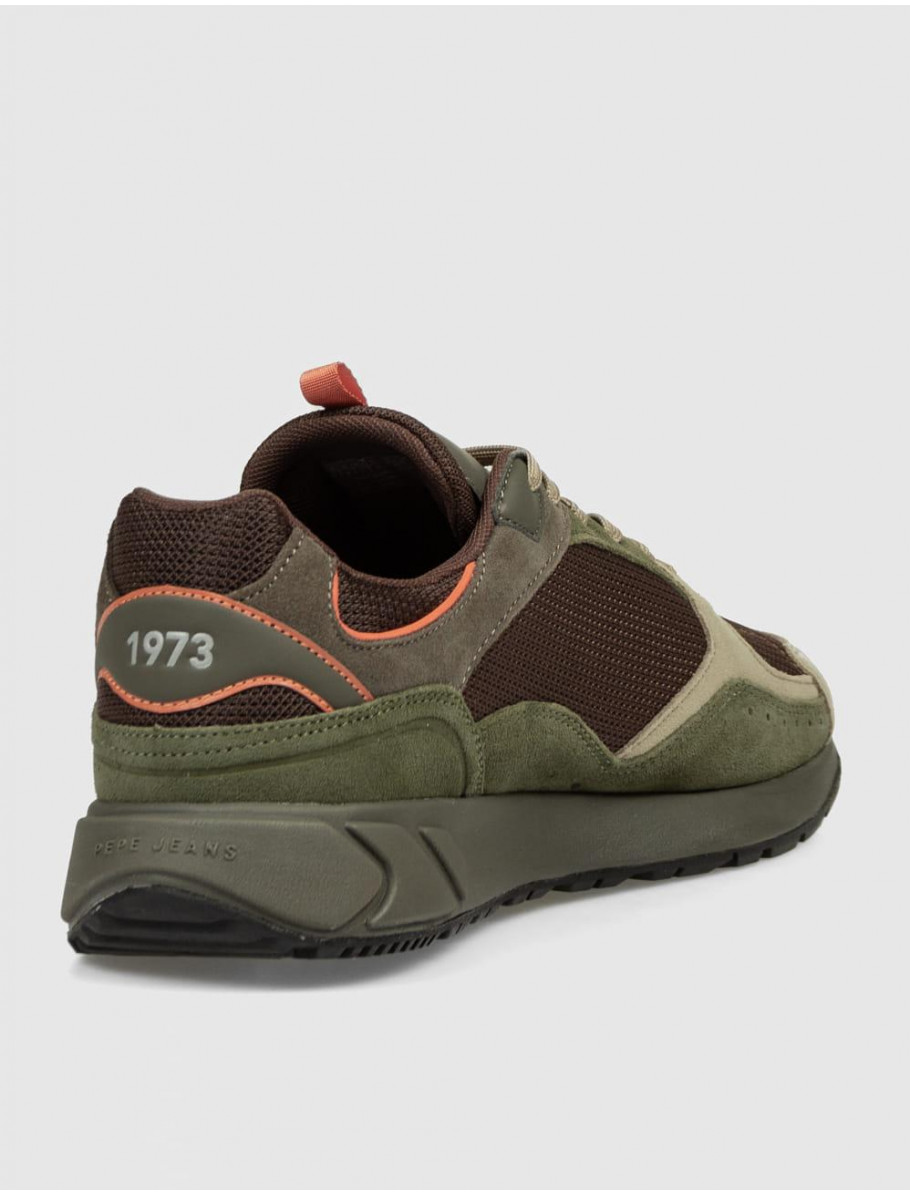 ZAPATILLA PEPE JEANS MARLON FOREST VERDE