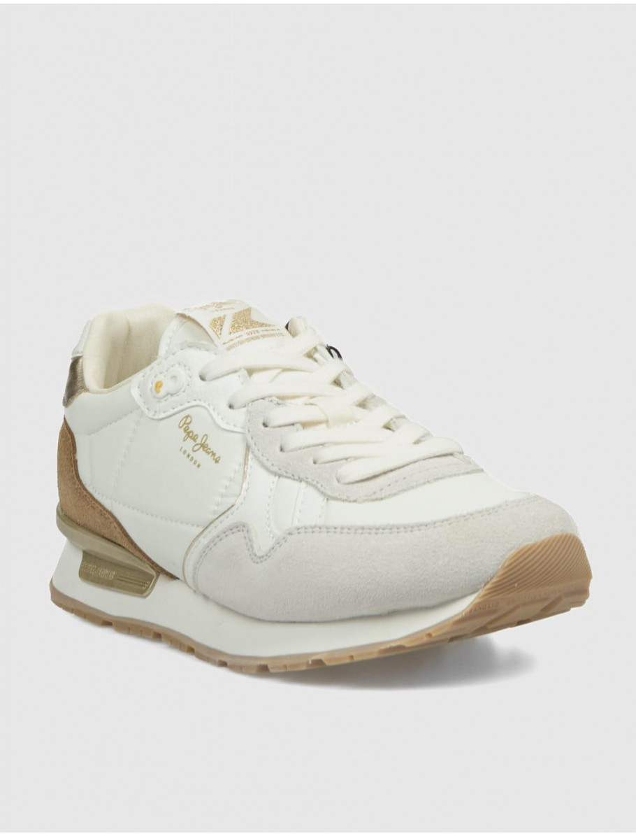 ZAPATILLA PEPE JEANS BRIT ELITE BEIG