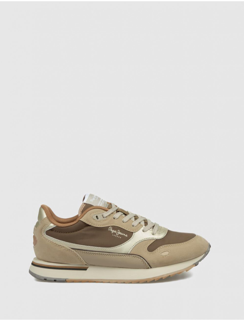 ZAPATILLA PEPE JEANS BEXLEY ESSENCE MARRoN