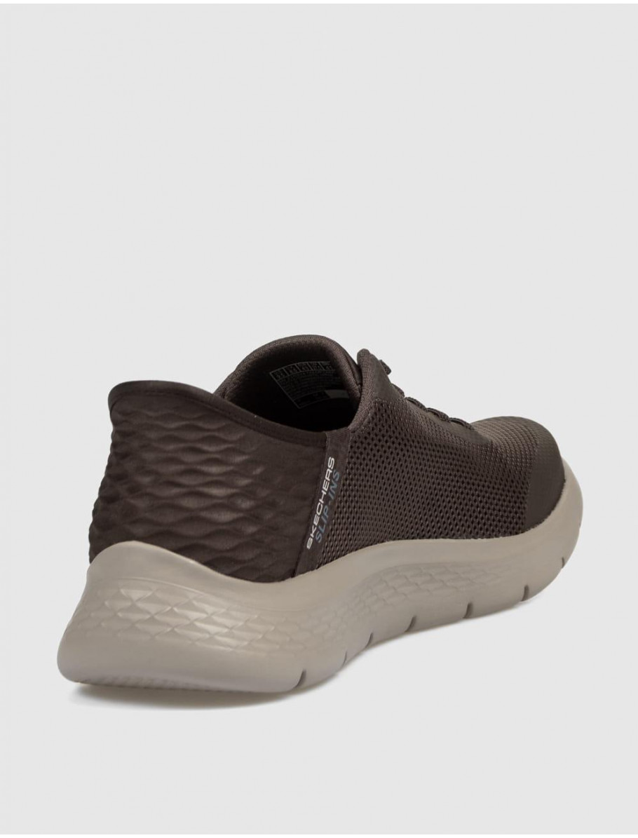 ZAPATILLA SKECHERS GO WALK FLEX HANDS MARRoN