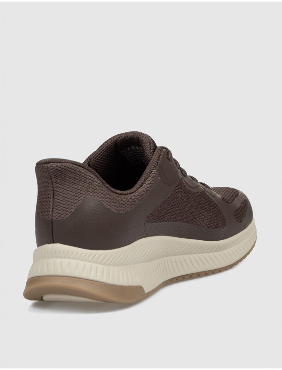 ZAPATILLA SKECHERS BOBS SPORT SQUAD CH MARRoN