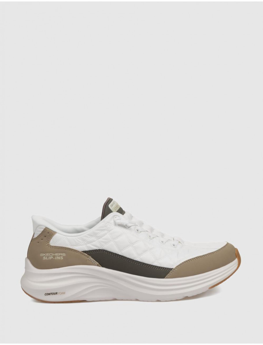 ZAPATILLA SKECHERS CONTOUR FOAM COZY FIT BLANCO