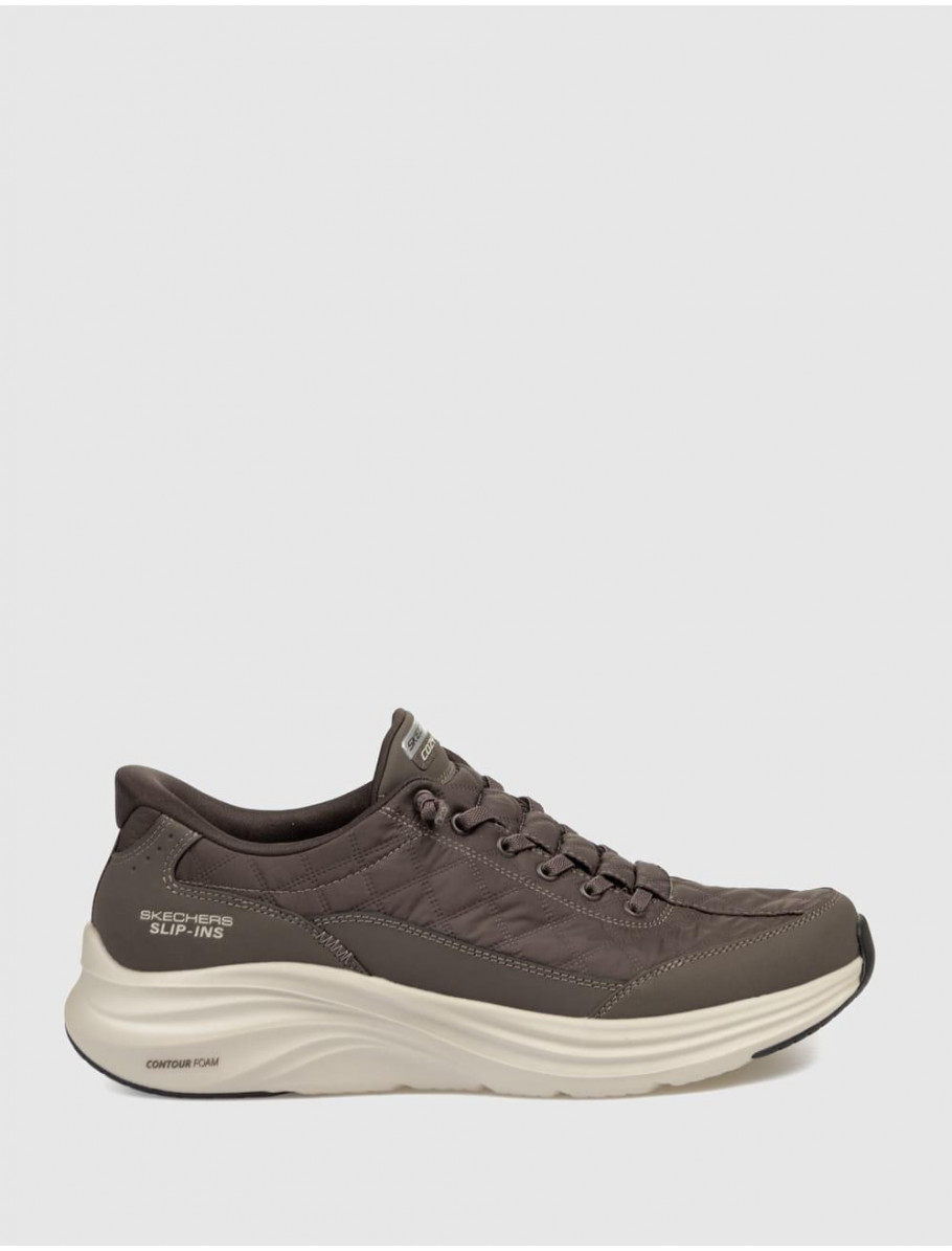 ZAPATILLA SKECHERS CONTOUR FOAM COZY FIT MARRoN