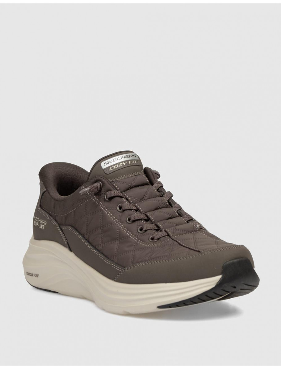ZAPATILLA SKECHERS CONTOUR FOAM COZY FIT MARRoN